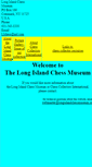 Mobile Screenshot of longislandchessmuseum.org